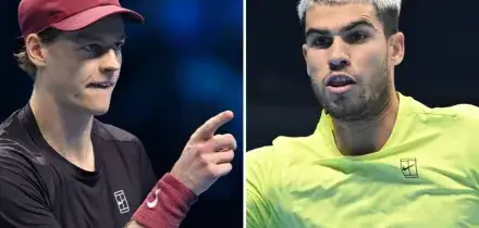 Sinner e Alcaraz, la sfida infinita dei Maestri: le Atp Finals in diretta