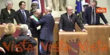Carlo Verdone sindaco di Roma per un giorno, la cerimonia in Assemblea Capitolina