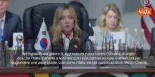 Meloni al G20: Lavorare con partner Usa e Ue per pace giusta in Ucraina