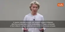 Von der Leyen: Garantire ruolo centrale dell'Ue per pace in Ucraina
