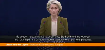 Ucraina, Von der Leyen "Nessuna decisione sull'Europa senza l'Europa"