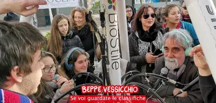 Beppe Vessicchio, il ricordo degli adolescenti