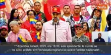 Maduro cita gli Inti-illimani: "Pueblo unido jamas serà vencido, in Venezuela c'è pace"