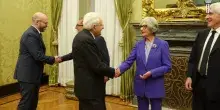 Mattarella alla presentazione dei discorsi parlamentari di Napolitano