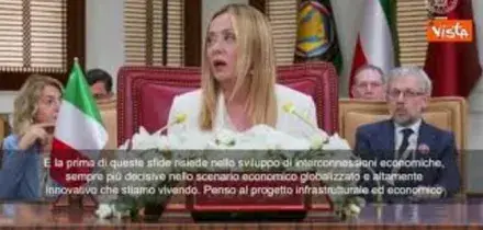 Meloni: Italia pronta a ospitare un vertice Consiglio di cooperazione del Golfo-Mediterraneo