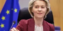 Von der Leyen: "Con lo stop al gas russo è un giorno storico per l'Ue"