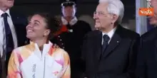 Mattarella accoglie la Fiamma Olimpica al Quirinale