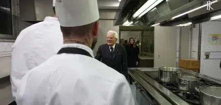 Nelle cucine del Quirinale tre ragazzi di Nisida aspiranti cuochi