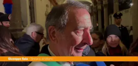 Sala "Dall'Arcivescovo Delpini discorso severo ma di grandissima speranza"