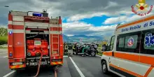 Scontro tra auto sulla Torino-Aosta, muore una neonata. Grave la mamma