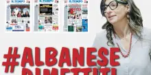 #AlbaneseDimettiti: valanga di reazioni dopo le rivelazioni de Il Tempo: