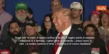 Trump in Pennsylvania: In soli 10 mesi l'America è tornata, più forte e rispettata che mai