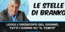 Oroscopo le Stelle di Branko di domenica 14 dicembre: tutti i segni