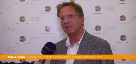 Lazio, Ciarla "Manovra di bilancio insufficiente per lo sviluppo della regione"