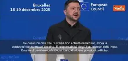 Zelensky: C'&egrave; chi non ci vuole nella Nato? I politici cambiano, qualcuno vive, qualcuno muore