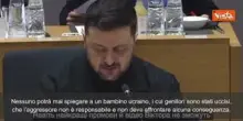 Guerra Ucraina, Zelensky: "L'uso degli asset russi sarebbe la scelta pi&ugrave; giusta"