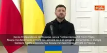Zelensky: Se Ucraina sconfitta, Russia inevitabilmente arriver&agrave; in Polonia