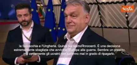 Orban a Bruxelles: Prestito Ue per Kiev totalmente sbagliato. Noi innocenti, ne siamo fuori