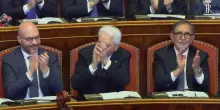 Il presidente Mattarella al Senato per il concerto di Natale