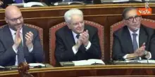 Mattarella al Senato per il concerto di Natale a Palazzo Madama