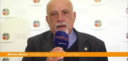 Lazio, Nicolai "Manovra espansiva, opere importanti per i Comuni"