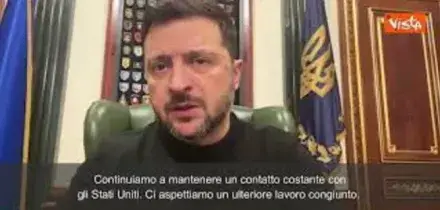 Zelensky: "L'Ucraina non &egrave; non sar&agrave; mai un ostacolo alla pace"