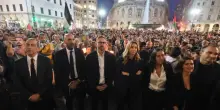 Il gotha della sinistra in piazza con Hannoun
