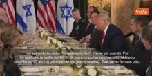 Trump si lamenta con Netanyahu per non aver ricevuto Nobel: Ho fatto finire 8 guerre