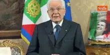 Mattarella: Chiuso anno non facile, speriamo tempi migliori
