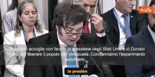 Milei su cattura Maduro: La libert&agrave; avanza. Dittatura atroce