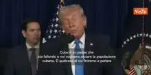 Trump: Cuba sta fallendo, vogliamo aiutare la popolazione