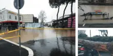 Roma sott'acqua, l'Aniene &egrave; esondato: chiuse Tiburtina e Ardeatina
