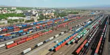 Cina, numero record di treni merci per l'Europa dal porto di Alashankou