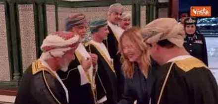 Incontro tra la premier Meloni e il sultano dell'Oman Haytham bin Tariq Al Sa'id