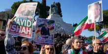 A Roma corteo per il popolo dell'Iran anti-regime. "Viva lo Sci&agrave;, libert&agrave; per Teheran" | GUARDA