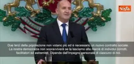 Si dimette il Presidente bulgaro Radev: Correr&ograve; nelle elezioni anticipate come premier