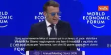 Macron: Europa difenda multilateralismo, il mondo va verso la legge del pi&ugrave; forte
