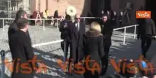 Anna Wintour ai funerali di Valentino a Roma