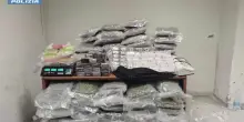 Sequestrati circa 140 chili di droga a Catania, arrestati padre e figlio