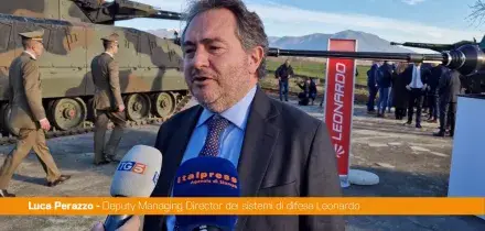 Leonardo, Perazzo "La torretta per Lynx &egrave; un sistema innovativo evoluto"