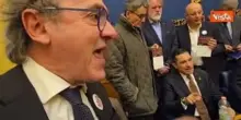 Conferenza del Comitato Remigrazione alla Camera, Pd, M5s e Avs occupano la Sala Stampa