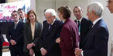Mattarella visita la mostra Musa a Milano