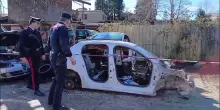 A Palestrina scoperta un'area per lo smembramento di auto rubate, 2 denunciati
