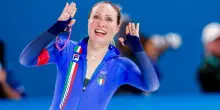 Lollobrigida oro e record olimpico nei 3000 metri del pattinaggio di velocit&agrave;