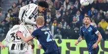 La Lazio sfiora il colpaccio con la Juve: ripresa in extremis da Kalulu