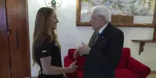 Mattarella saluta Sofia Goggia a Cortina "Complimenti per la medaglia"