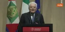 Mattarella inaugura anno accademico a Trento: "Di fronte a barbarie importante diffondere cultura"