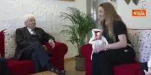 Milano Cortina, il Presidente Mattarella incontra la sciatrice Sofia Goggia