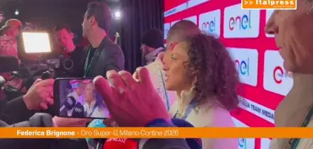 Brignone &ldquo;Era gi&agrave; un privilegio esserci, &egrave; stato un percorso difficile&rdquo;