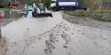 Frane e smottamenti a Catanzaro, carabinieri impegnati in tutta la provincia